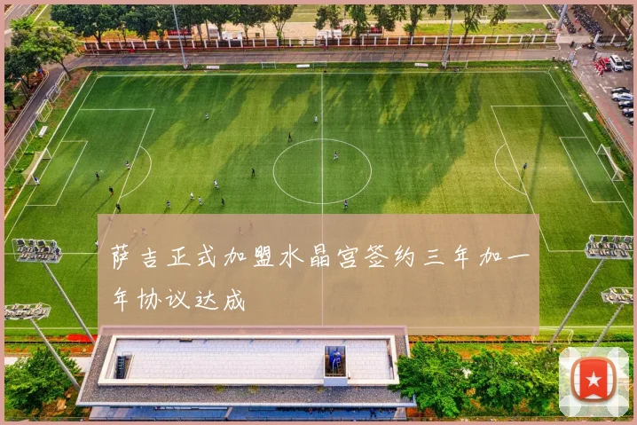 萨吉正式加盟水晶宫签约三年加一年协议达成